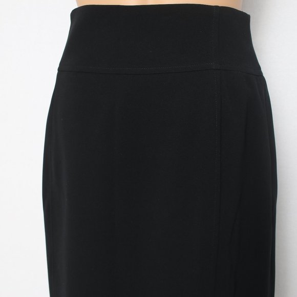 Marisa Minicucci Black Professional A-Lined Skirt Sz 10 - Picture 5 of 6